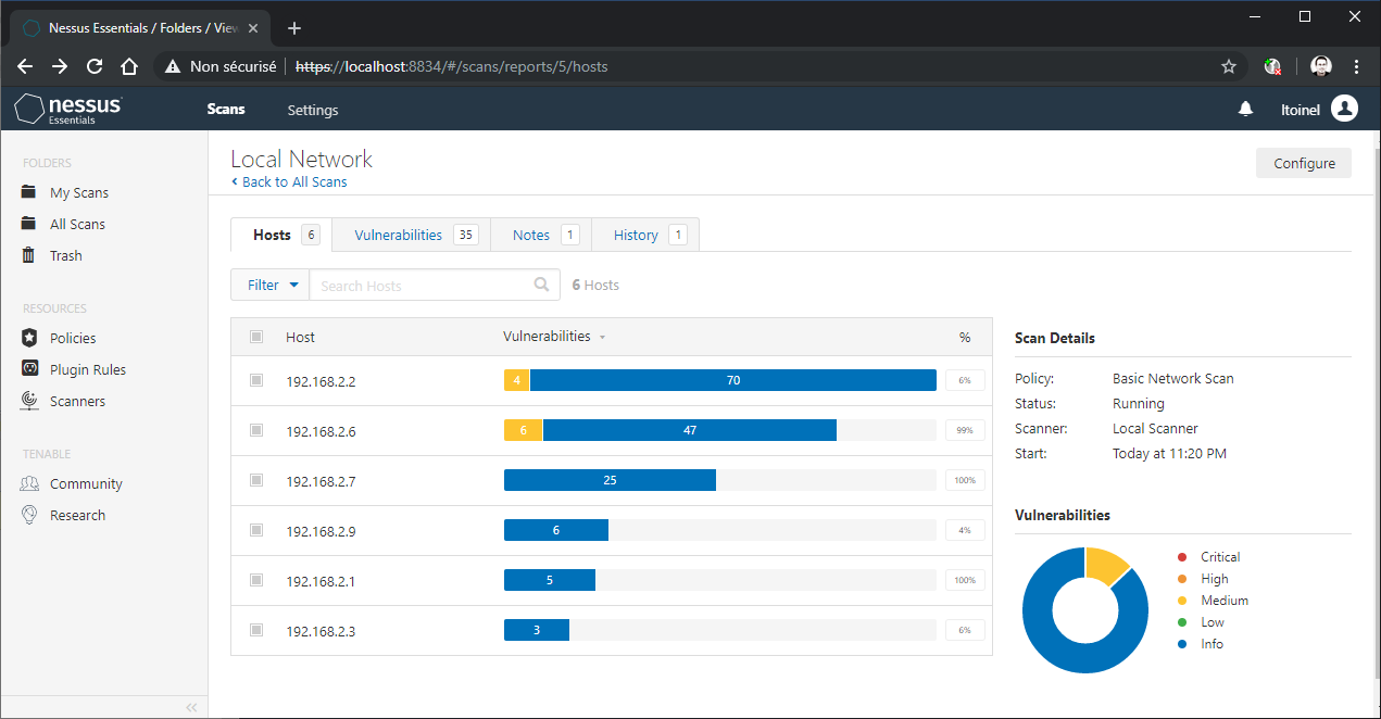 nessus-essantials-screenshot-resultats