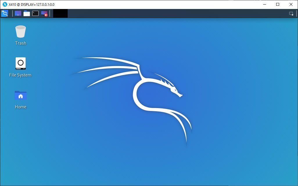 snapshot-kali-xfce