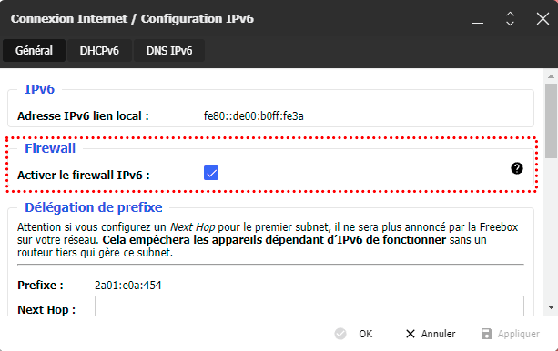 Freebox & Firewall IPv6 : Vous pouvez vous faire pirater !