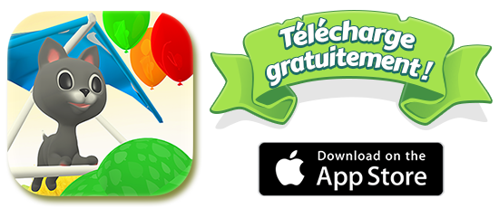 Fly Kitty! Un jeu sur iPhone qui fait voler un chat sur un deltaplane