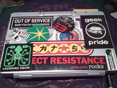 laptop sticker