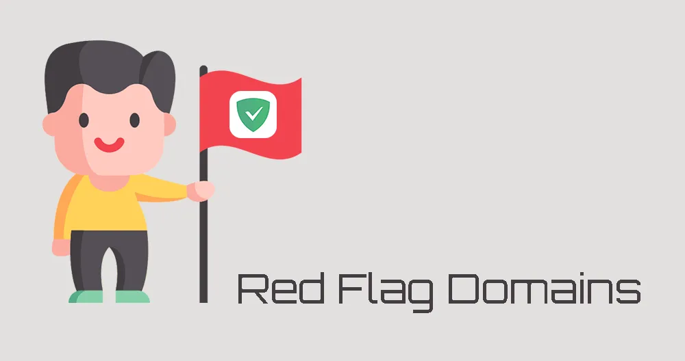 Red Flag Domains: Protégez votre réseau des sites d'escroquerie en ligne