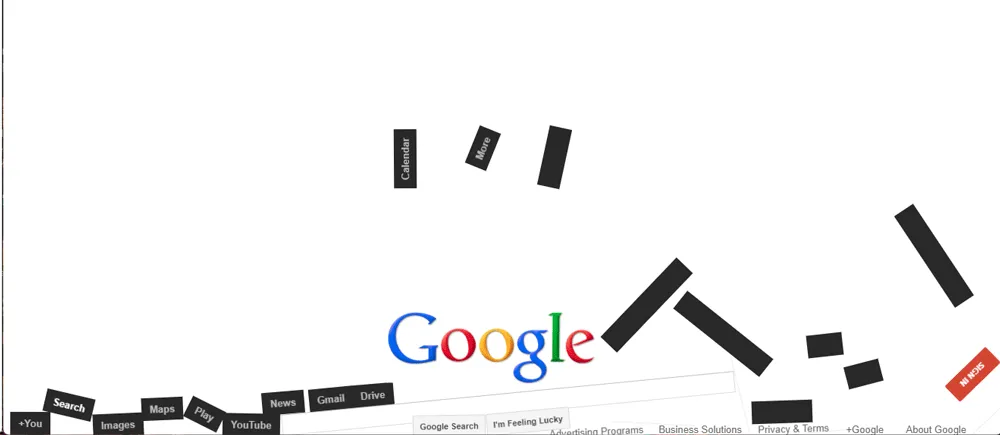 Google Gravity : Une Expérience Amusante de Recherche