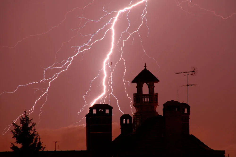 Leçon de photo : prendre un Orage la nuit