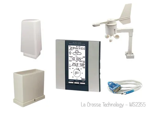 Test de la Station Météo La Crosse Technology WS2355