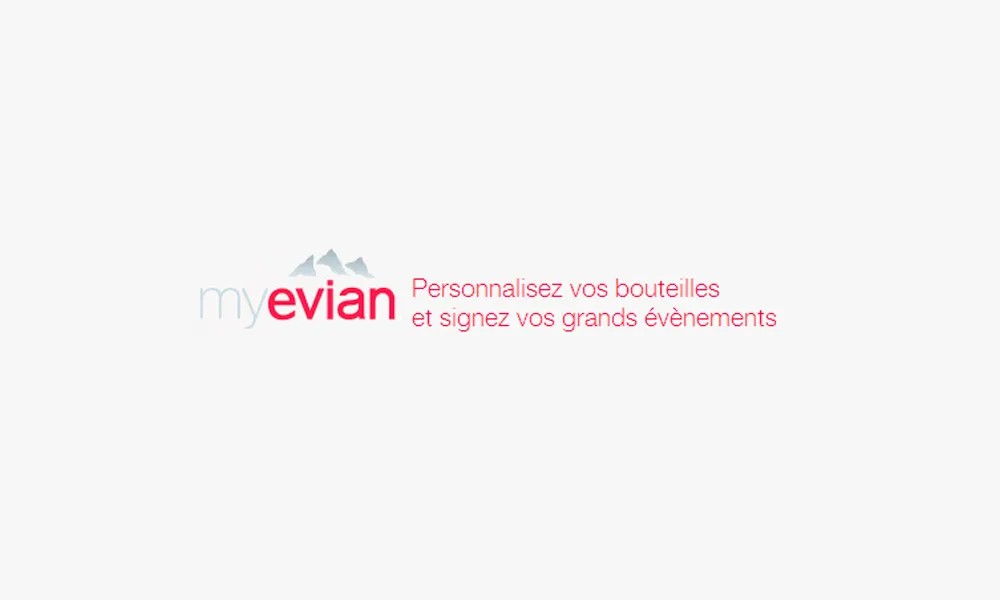 Des bouteilles d’eau personnalisées avec MyEvian : une touche d’originalité pour vos événements