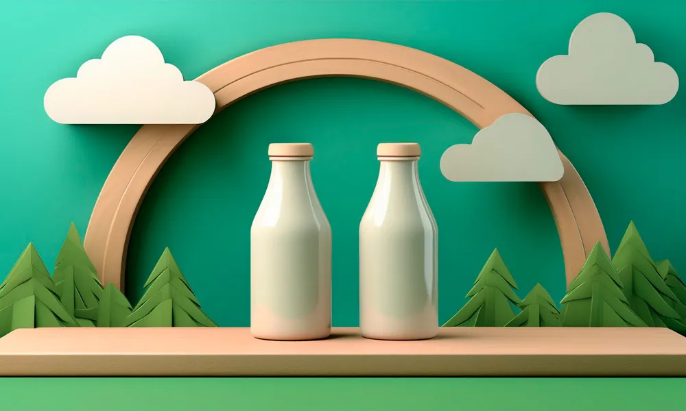 Un idée de recyclage pour vos bouteilles de lait