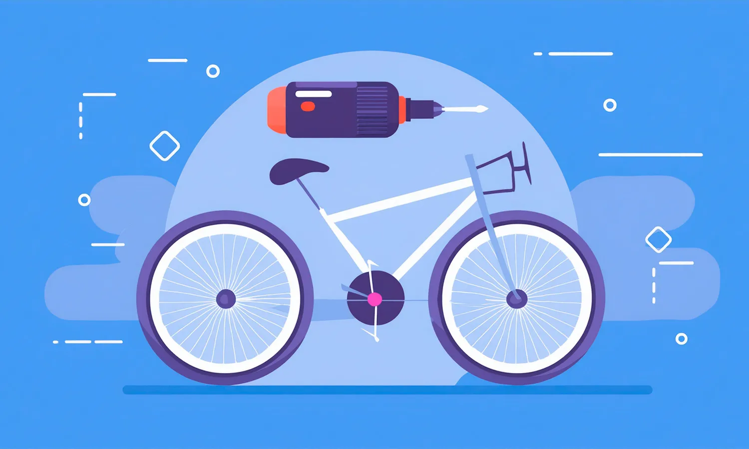 Vélo + Perceuse = Vélo électrique