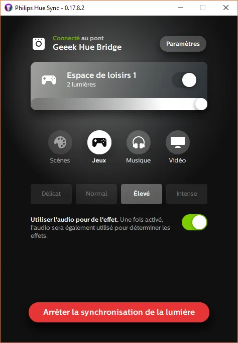 Philips Hue Sync est (officiellement) disponible sur Windows et Mac OS !
