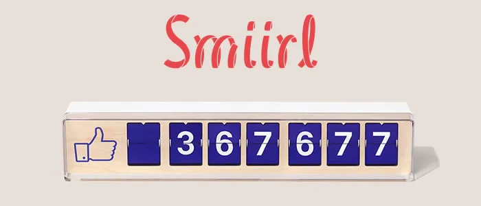 Smiirl : Le compteur connecté design
