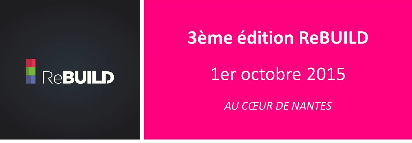 Communautés Microsoft à Nantes : 3ème session du ReBUILD le 1er octobre