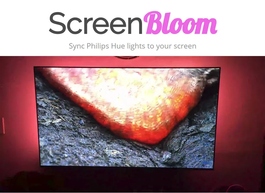 ScreenBloom + TV + Philips Hue : Créez un ambiance immersive dans votre salon