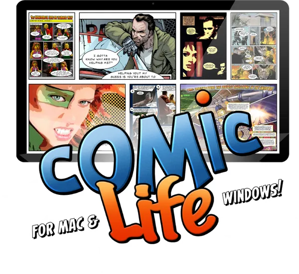 Roman photo : Comic Life pour Windows