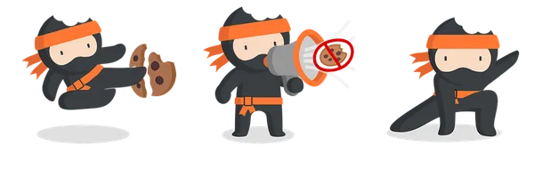 Ninja-Cookie refuse pour vous tous les Cookies de tracking !