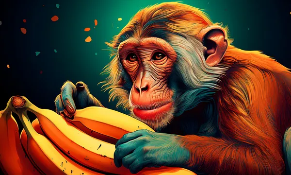 Comment ouvrir une banane comme un singe ?