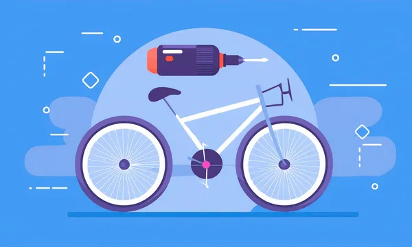 Vélo + Perceuse = Vélo électrique