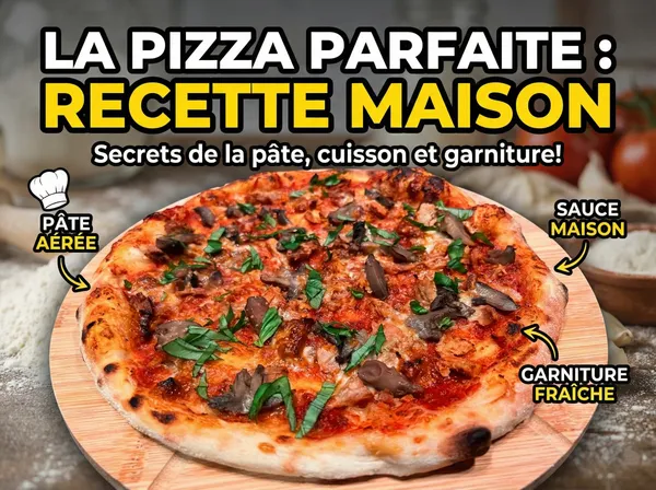 🍕 Recette Pizza Maison : Résultat parfait comme au resto !