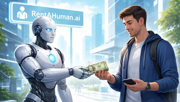 Rentahuman.ai : Le site qui permet aux IA de louer le service d'humains