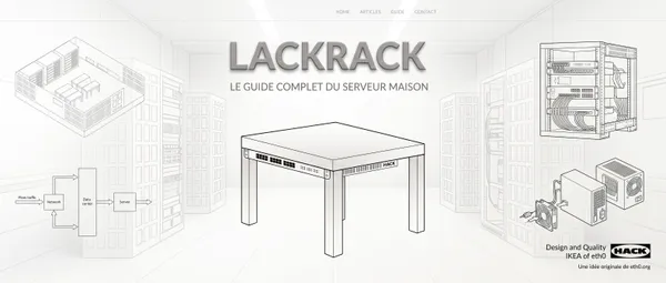 IKEA LACKRAK : Le meuble du Geek