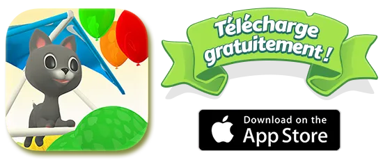 Fly Kitty! Un jeu sur iPhone qui fait voler un chat sur un deltaplane