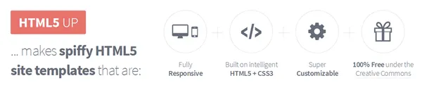 HTML5 UP : Des magnifiques thèmes HTML5 RWD gratuits !