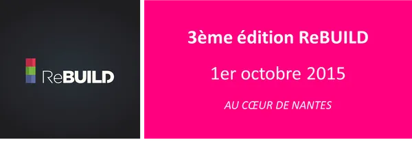 Communautés Microsoft à Nantes : 3ème session du ReBUILD le 1er octobre