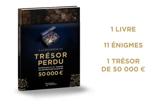 Livre et Enigmes : A la recherche du trésor perdu !