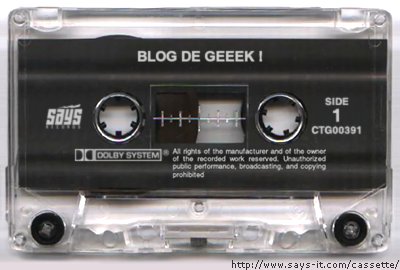 cassette,generateur